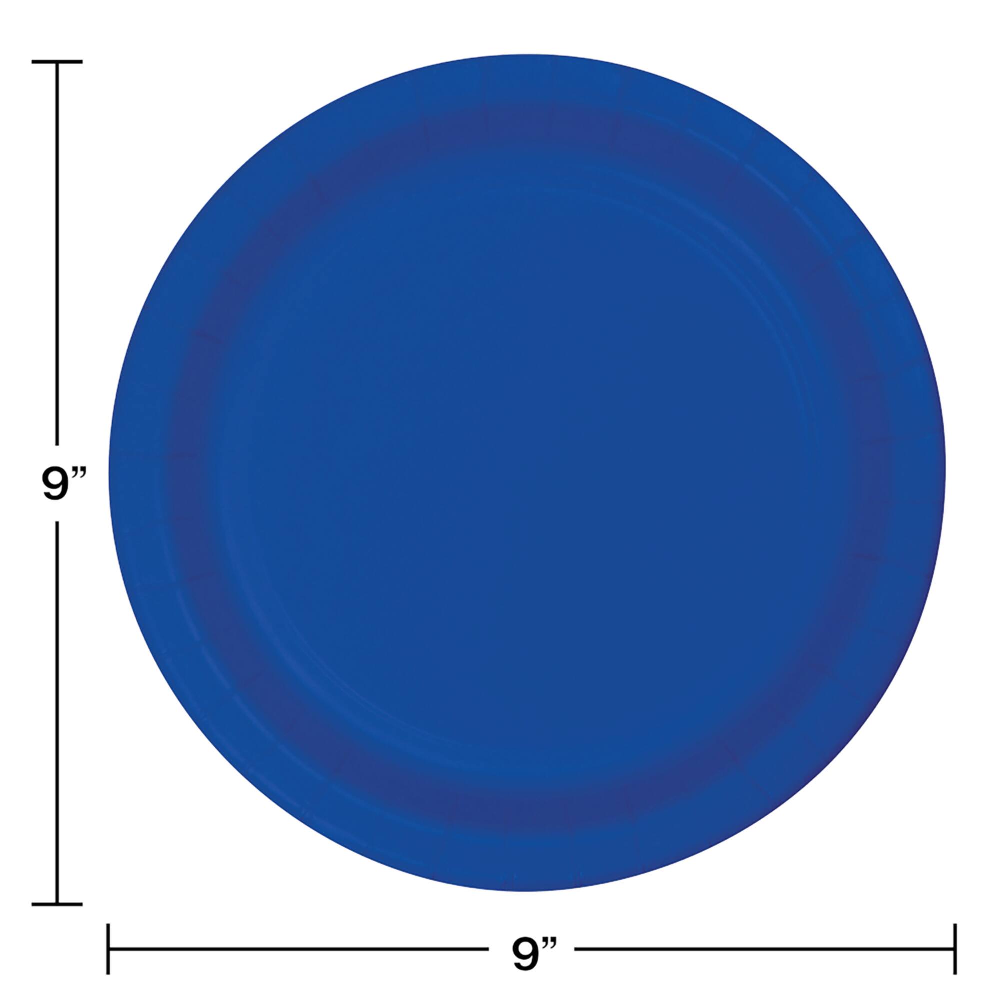 9" Solid Paper Plates